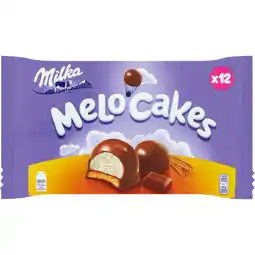 Jumbo Milka Melo-Cakes Chocolade Cakejes 12 Stuks 200 g aanbieding