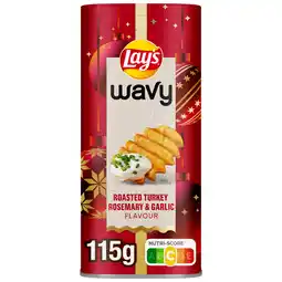 Jumbo Lay's Wavy Roasted Turkey Chips Snackbox 115 gr aanbieding