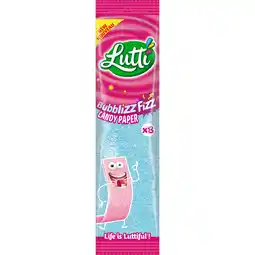 Jumbo Lutti Candy Paper Bubblizz 15g aanbieding