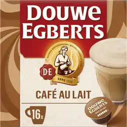Jumbo Douwe Egberts Dolce Gusto Koffiecups Café au Lait 16 Stuks aanbieding