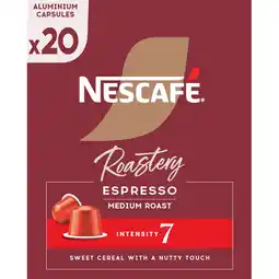 Jumbo Nescafe Koffiecapsules Roastery Espresso 20 stuks aanbieding