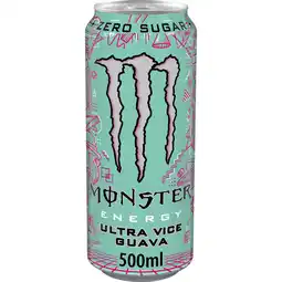 Jumbo Monster Energy Ultra Vice Guava 500ML aanbieding
