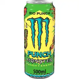 Jumbo Monster Energy Rio Punch 500 ml aanbieding