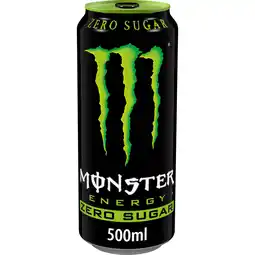 Jumbo Monster Energy Zero Sugar 500 ml aanbieding