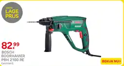 Praxis BOSCH BOORHAMER PBH 2100 RE aanbieding