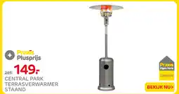 Praxis Praxis plusprijs central park terrasverwarmer staand aanbieding