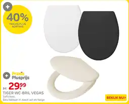 Praxis Praxis Plusprijs TIGER WC-BRIL VEGAS Softclose. aanbieding