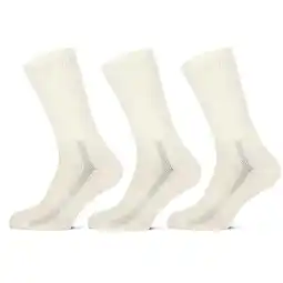 ANWB Basset Comfort 3 paar Merinowollen Sokken Wit aanbieding