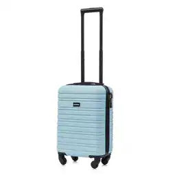 ANWB Blocktravel Reiskoffer XS ABS 29L met TSA-slot en 360° wielen Blauw aanbieding