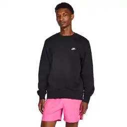 Foot Locker Nike Club Sweatshirts Heren - Zwart - Maat XS aanbieding