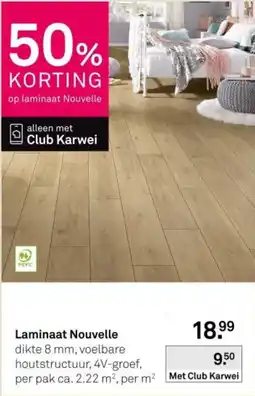 Karwei Laminaat Nouvelle aanbieding
