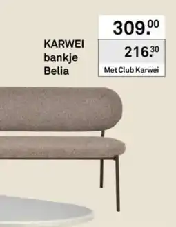 Karwei KARWEI bankje Belia aanbieding