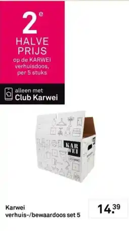 Karwei Karwei verhuis-/bewaardos set 5 aanbieding