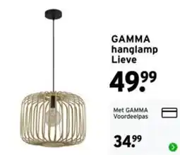GAMMA gamma hanglamp lieve aanbieding