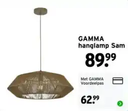 GAMMA gamma hanglamp sam aanbieding