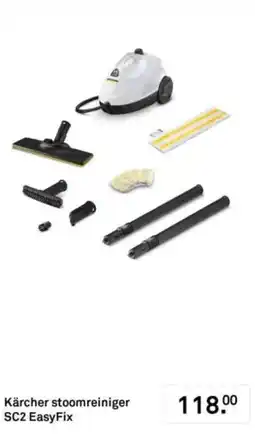 Karwei Kärcher stoomreiniger SC2 EasyFix aanbieding
