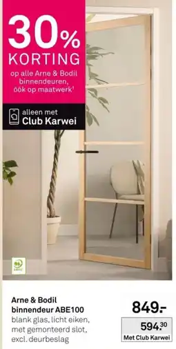 Karwei Arne & Bodil binnendeur ABE100 aanbieding