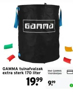 GAMMA gamma tuinafvalzak aanbieding
