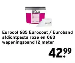 GAMMA Eurocol Eurocoat / Euroband aanbieding