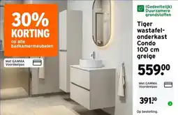 GAMMA Tiger wastafelonderkast Condo aanbieding