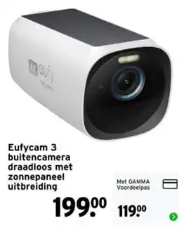 GAMMA Eufy Eufycam 3 aanbieding