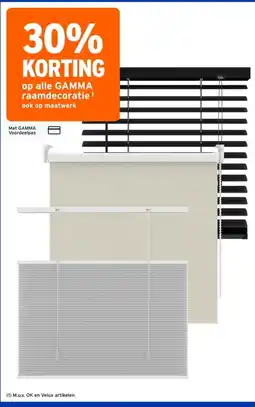 GAMMA gamma raamdecoratie aanbieding