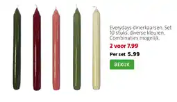 Intratuin Everydays dinerkaarsen aanbieding
