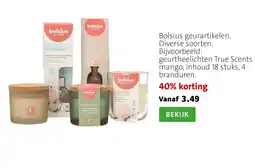 Intratuin Bolsius geurartikelen aanbieding