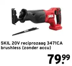 GAMMA SKIL 20V reciprozaag 3471CA aanbieding
