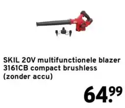 GAMMA SKIL 20V multifunctionele blazer 3161CB compact brushless aanbieding