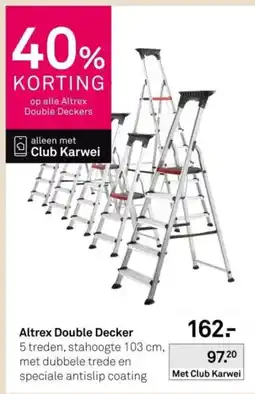 Karwei Altrex Double Decker aanbieding