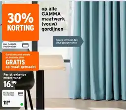 GAMMA gamma gordijnen aanbieding