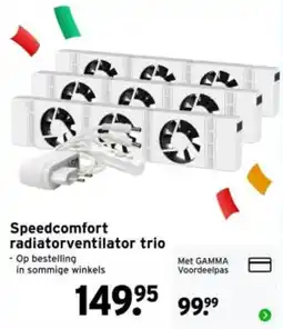 GAMMA Speedcomfort radiatorventilator trio aanbieding