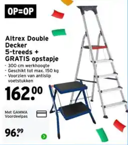 GAMMA Altrex Double Decker aanbieding