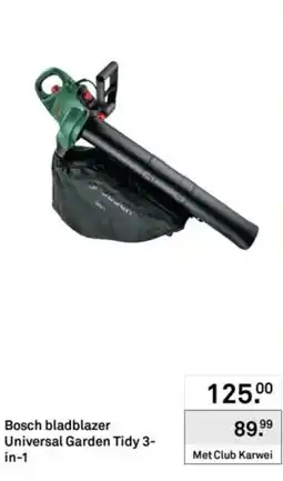 Karwei Bosch bladblazer Universal Garden Tidy 3-in-1 aanbieding