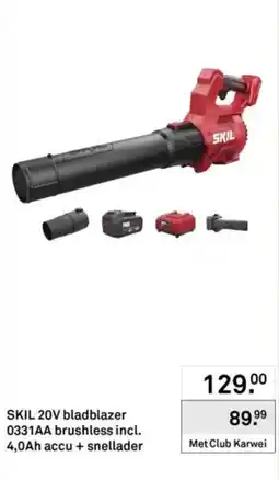 Karwei SKIL 20V bladblazer 0331AA aanbieding