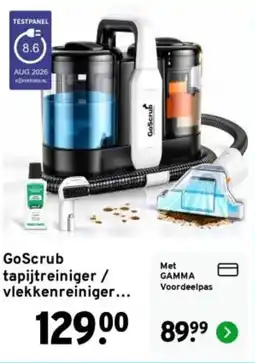 GAMMA GoScrub tapijtreiniger / vlekkenreiniger... aanbieding