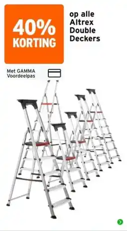 GAMMA Altrex Double Deckers aanbieding