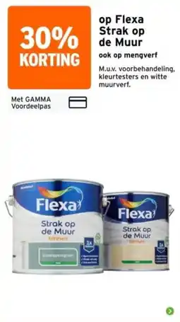 GAMMA Flexa Strak op de Muur aanbieding