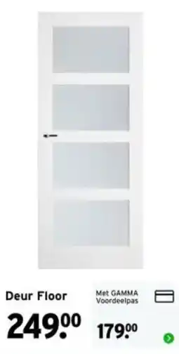 GAMMA Deur Floor aanbieding
