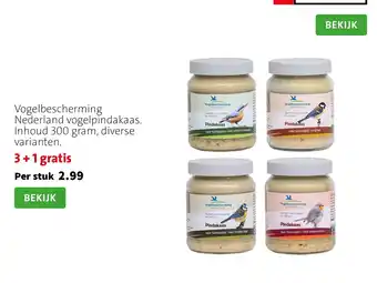 Vogelbescherming nederland vogelpindakaas