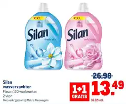 Makro Silan wasverzachter aanbieding