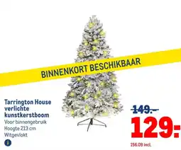 Makro Tarrington House verlichte kunstkerstboom aanbieding
