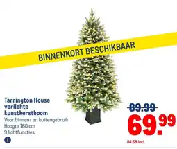 Makro Tarrington House verlichte kunstkerstboom aanbieding