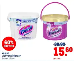 Makro Vanish vlekverwijderaar aanbieding