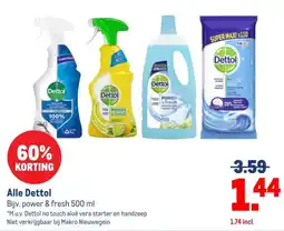 Makro Dettol aanbieding