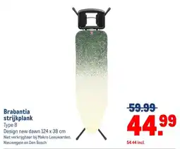 Makro Brabantia strijkplank Type B aanbieding