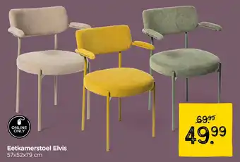 Xenos Eetkamerstoel Elvis aanbieding