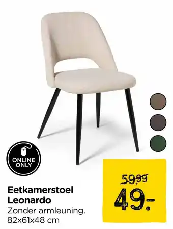 Eetkamerstoel Leonardo