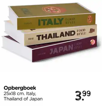 Xenos Opbergboek aanbieding